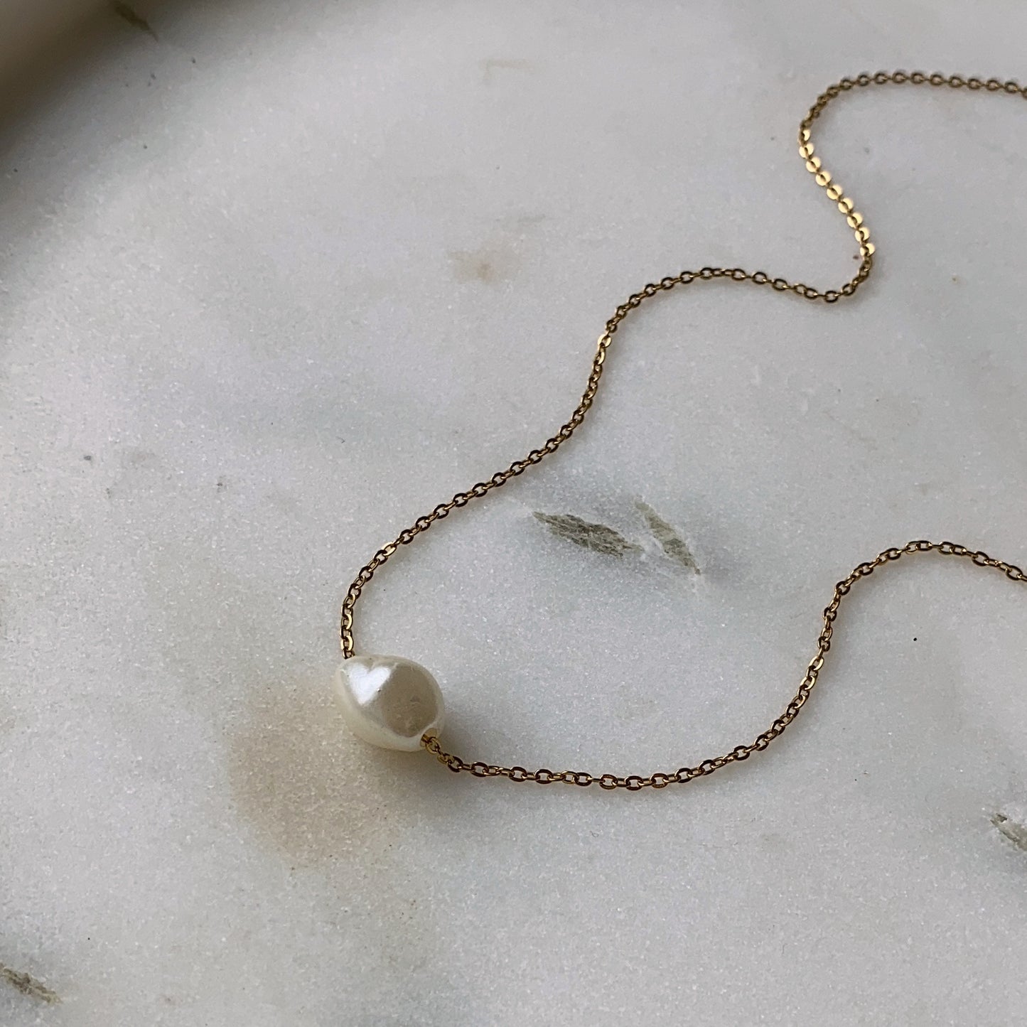 Collar Perla irregular