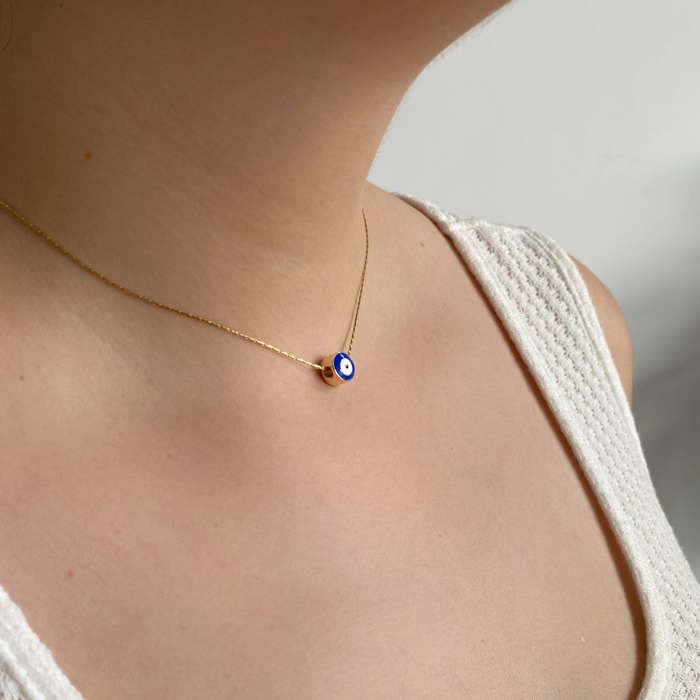 Choker ojito azul