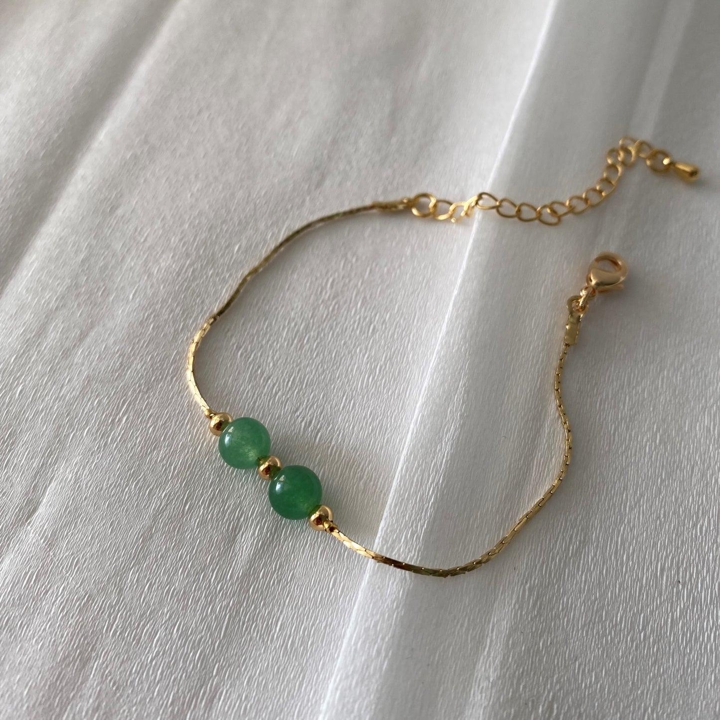 Pulsera ágata verde