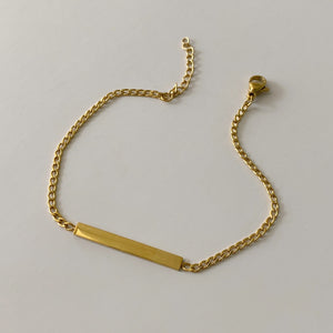 Pulsera plaquita