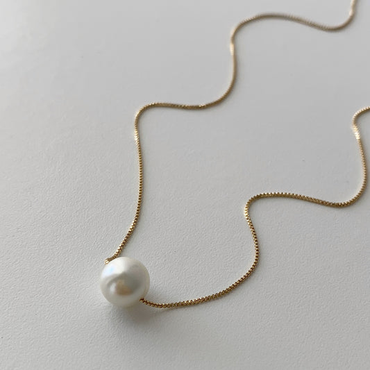 Collar Perla Mallorca blanca