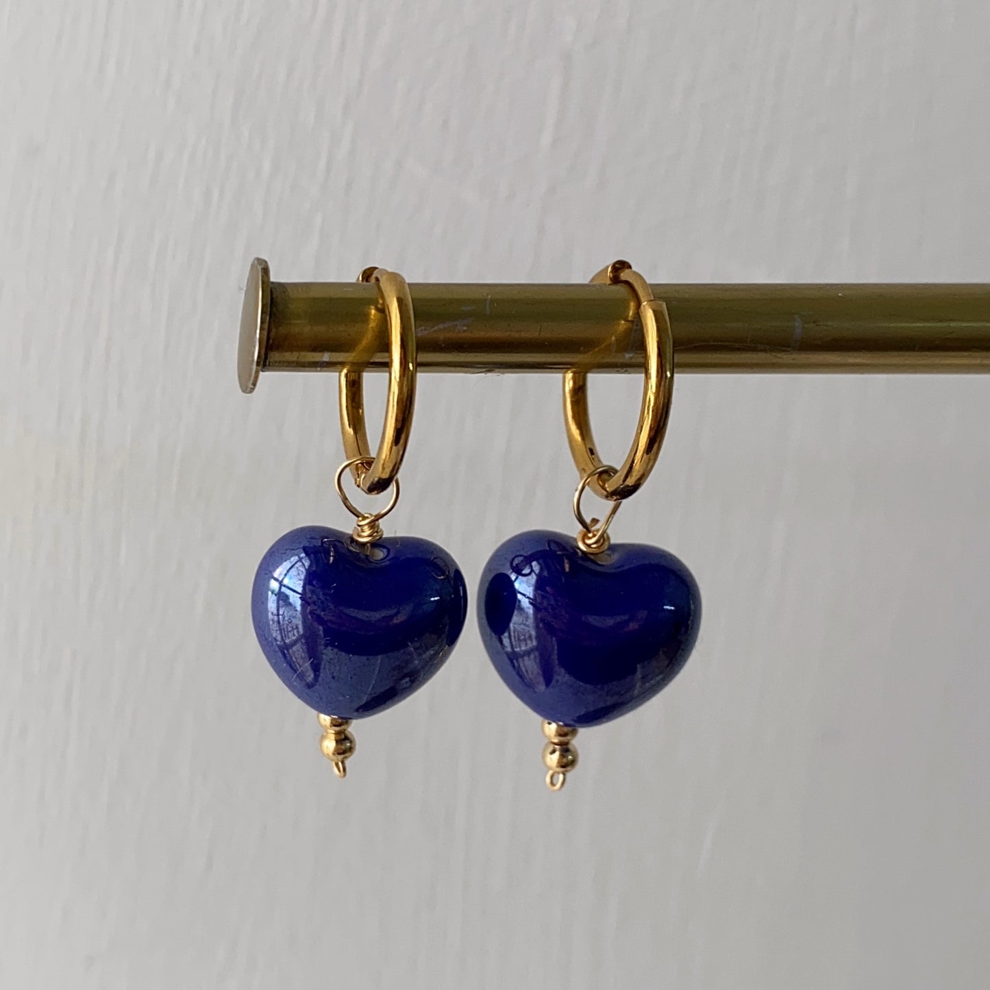 Hoops corazón azul