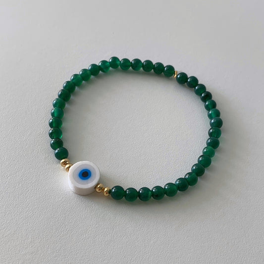 Pulsera ojito ágata
