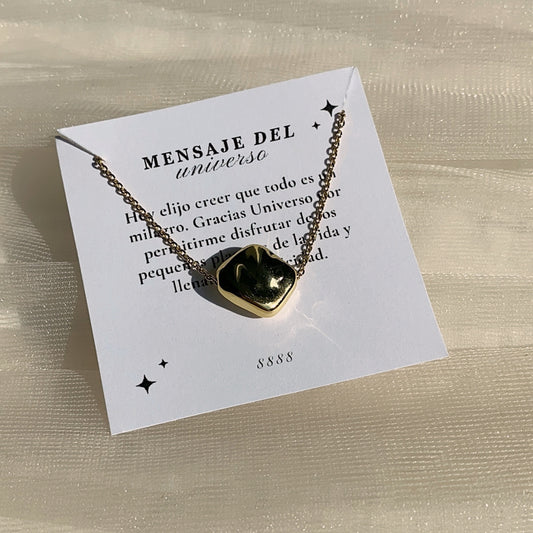 Collar piedra irregular