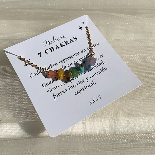 Pulsera 7 chakras