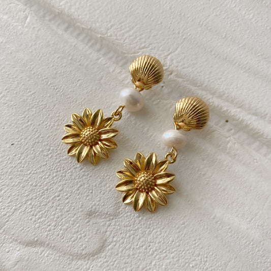 Aretes flor