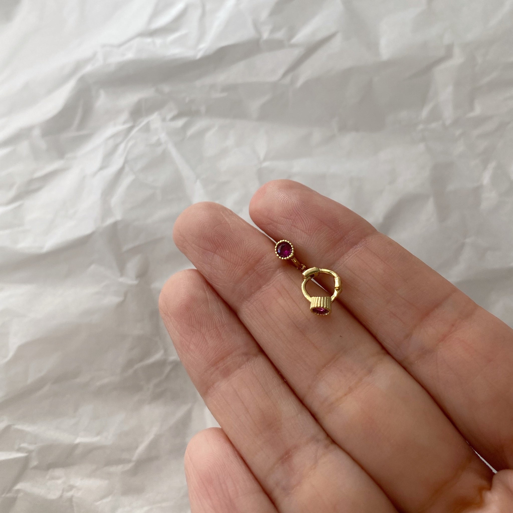 Piercing cristal (par)