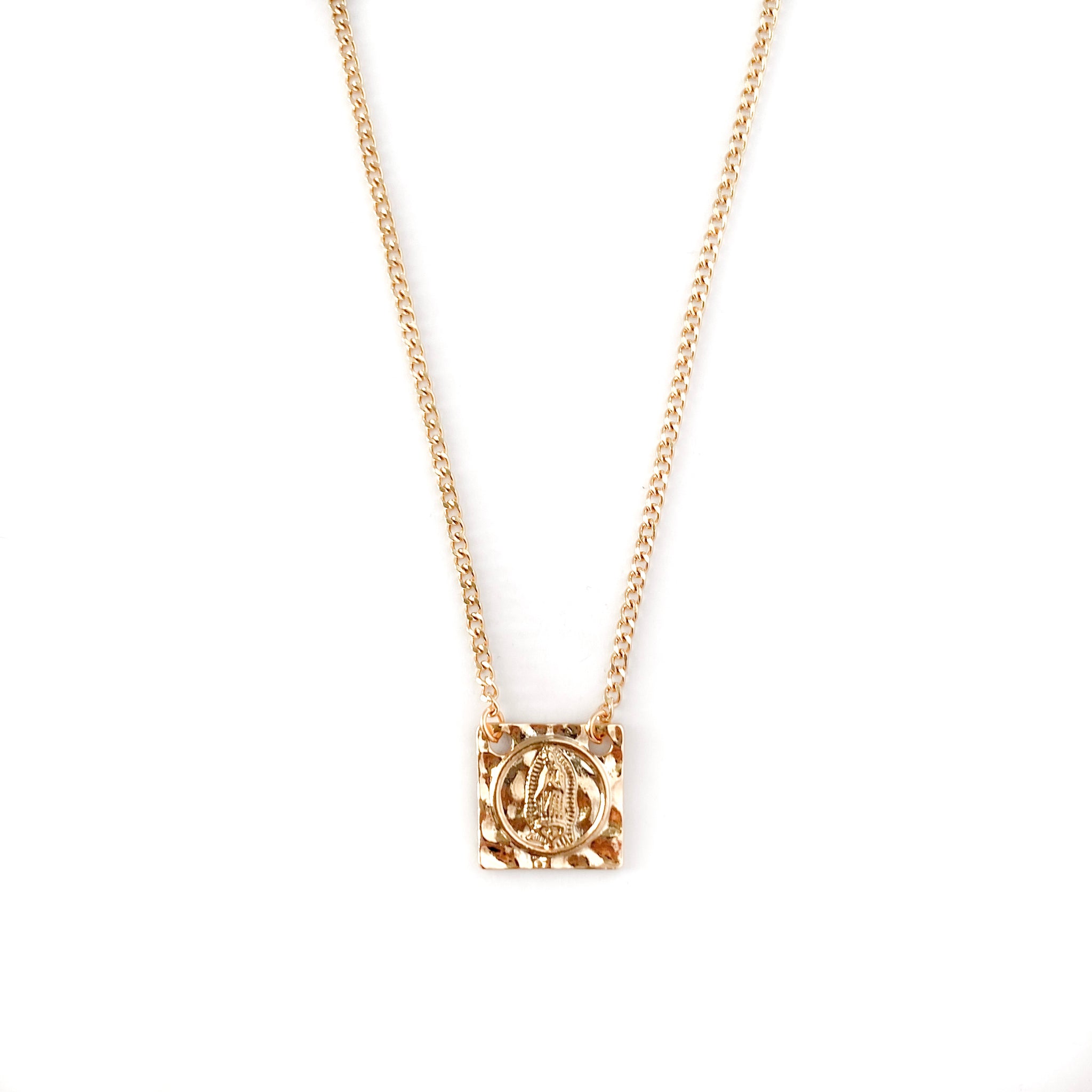Collar medalla Virgen
