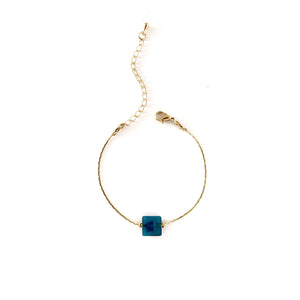 Pulsera cubo color