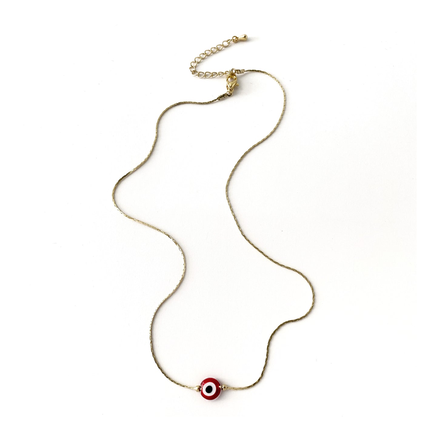 Collar ojito plano