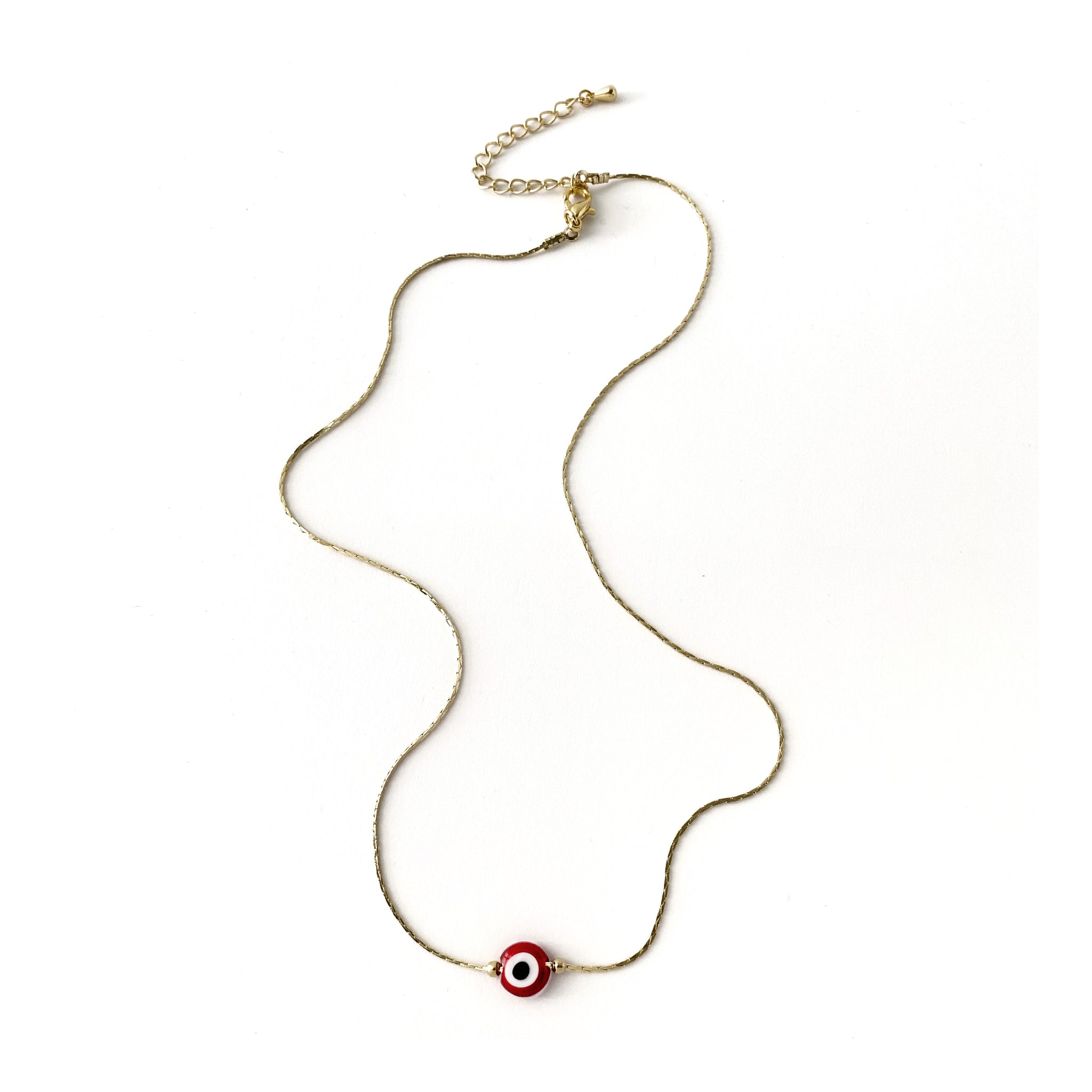 Collar ojito plano