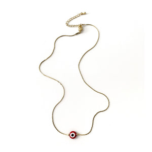 Collar ojito plano