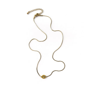 Collar ojito plano