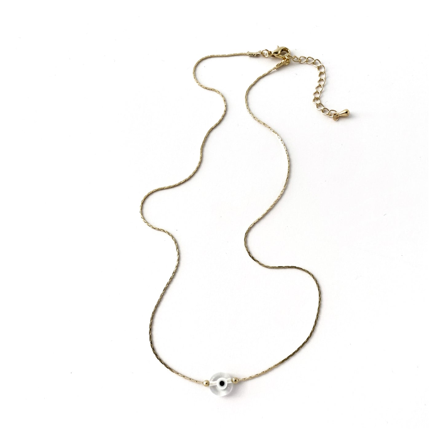 Collar ojito plano