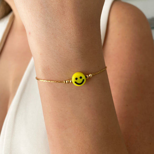 Pulsera carita felíz